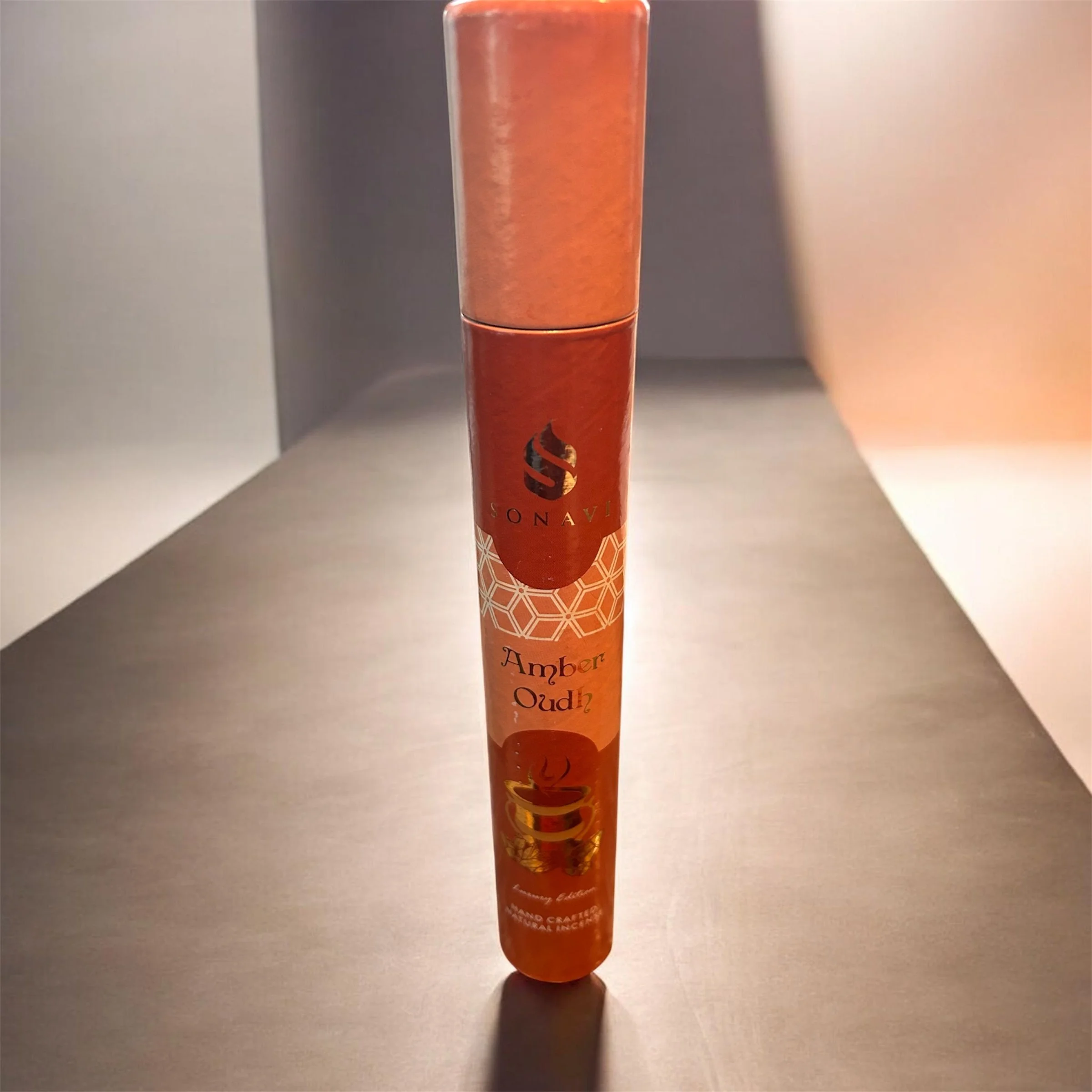 Sonovi Limited Edition Amber Oudh Incense Sticks- approximately 20 sticks- 50 grams