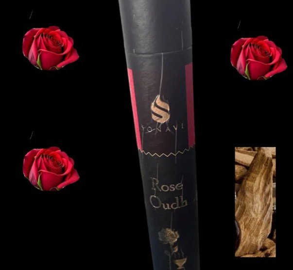 SONAVI - Luxury Limited Edition - Rose Oudh 50 grams Incense Sticks