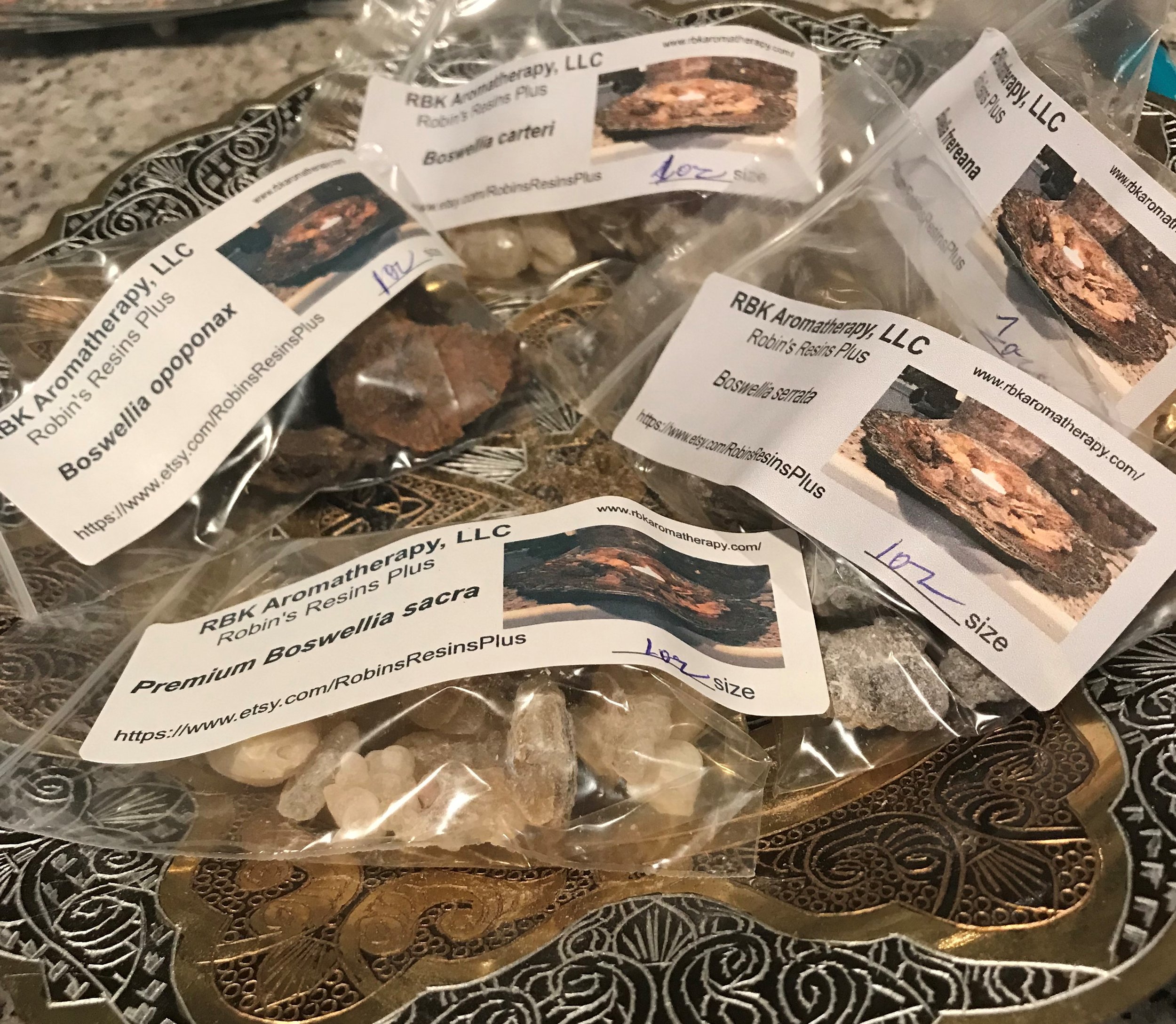 Frankincense Resins Sampler Kit # 2