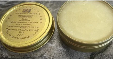 Solomon's Seal Plus Salve ((Polygonatum multiflorum )) 2 oz and 4 oz