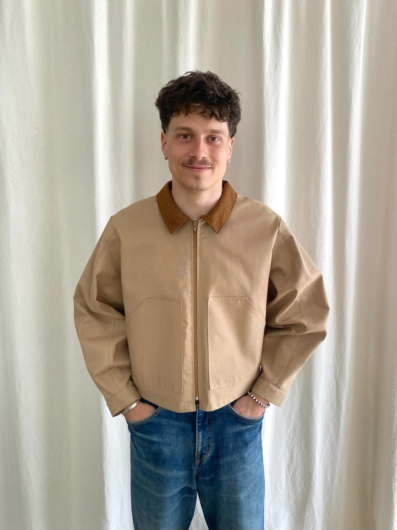 Veste ballon - beige