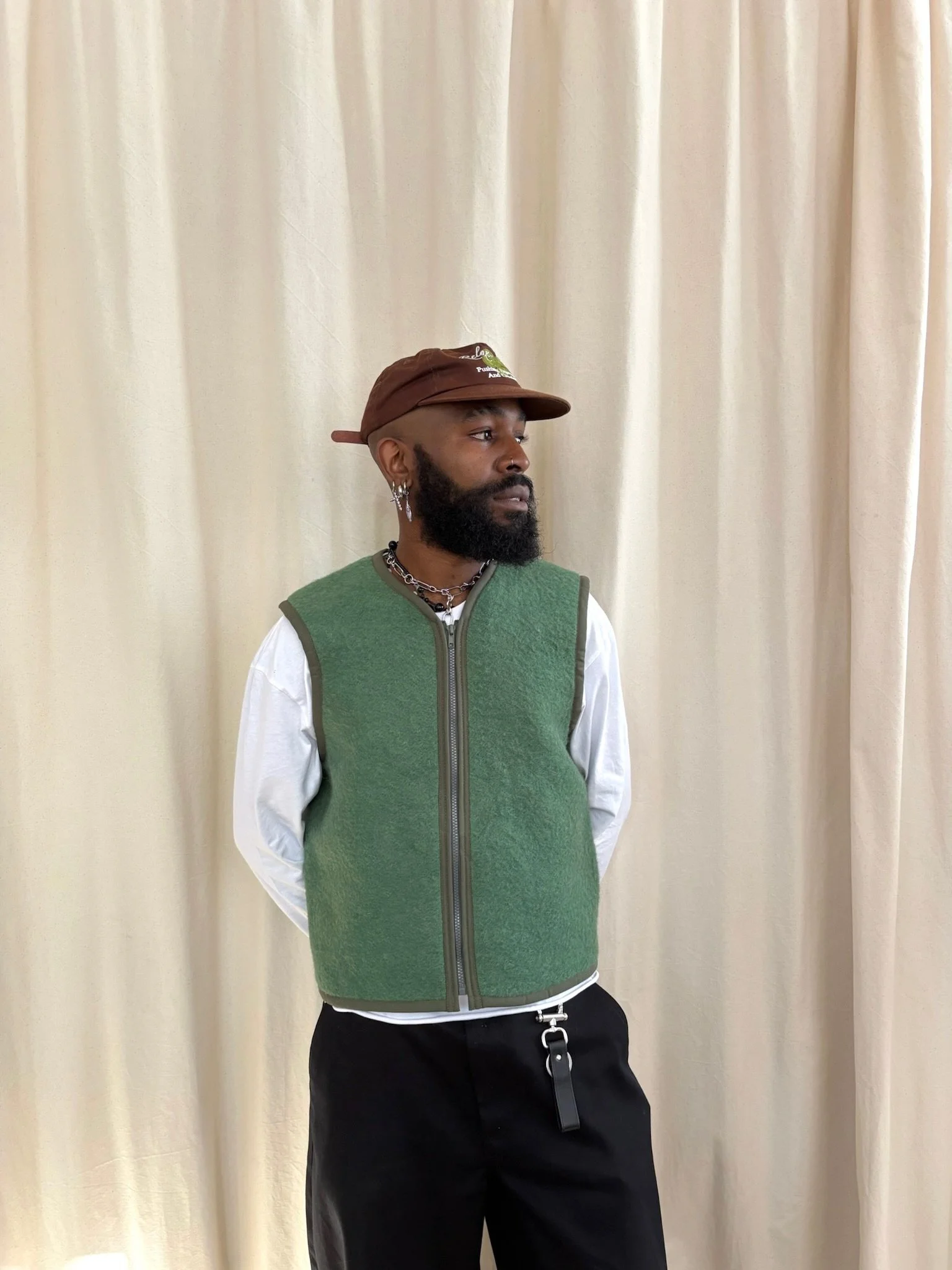 Gilet sans manche - vert sapin