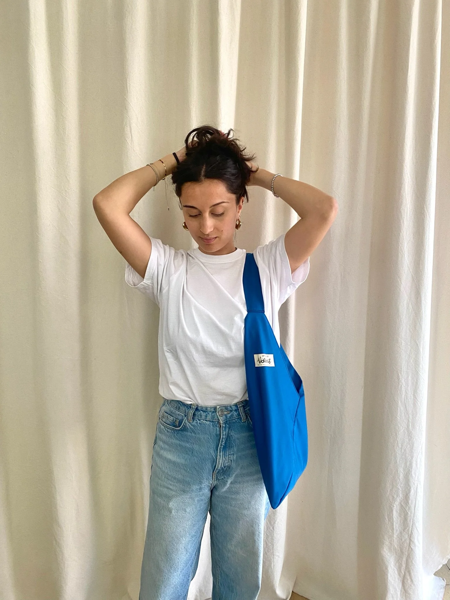 Sac bandoulière - bleu électrique