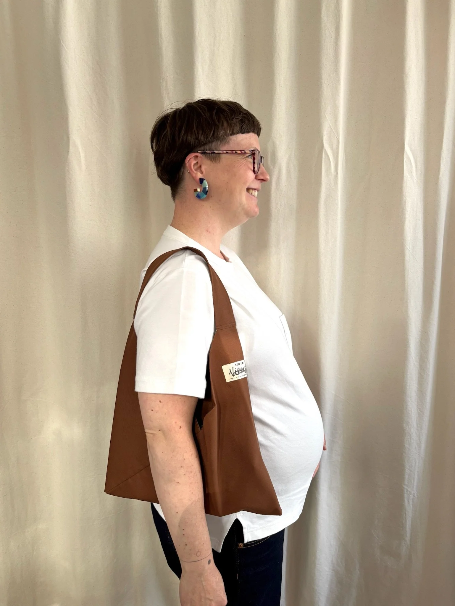 Petit sac cabas- brun