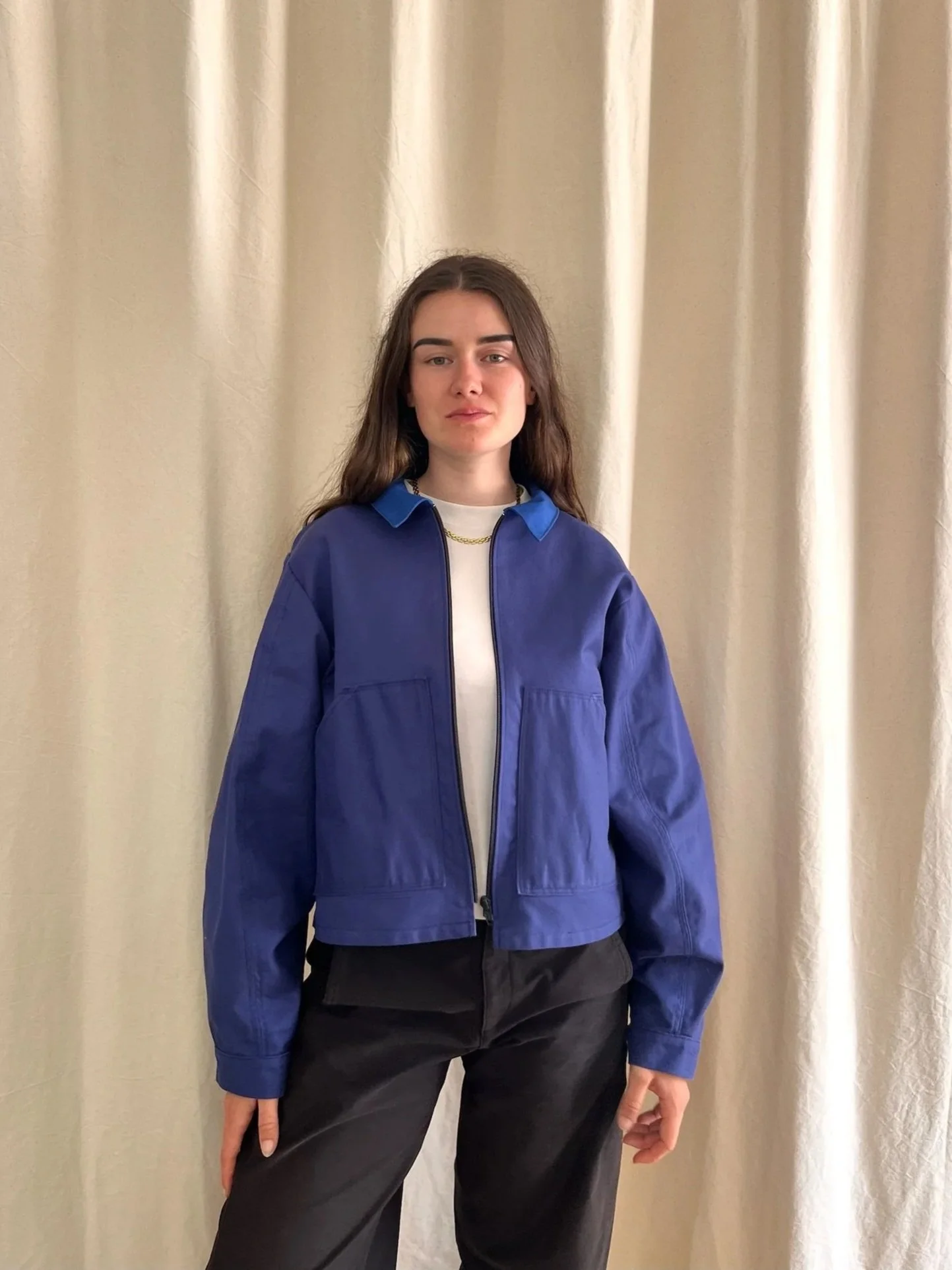 Veste ballon - bleu marine