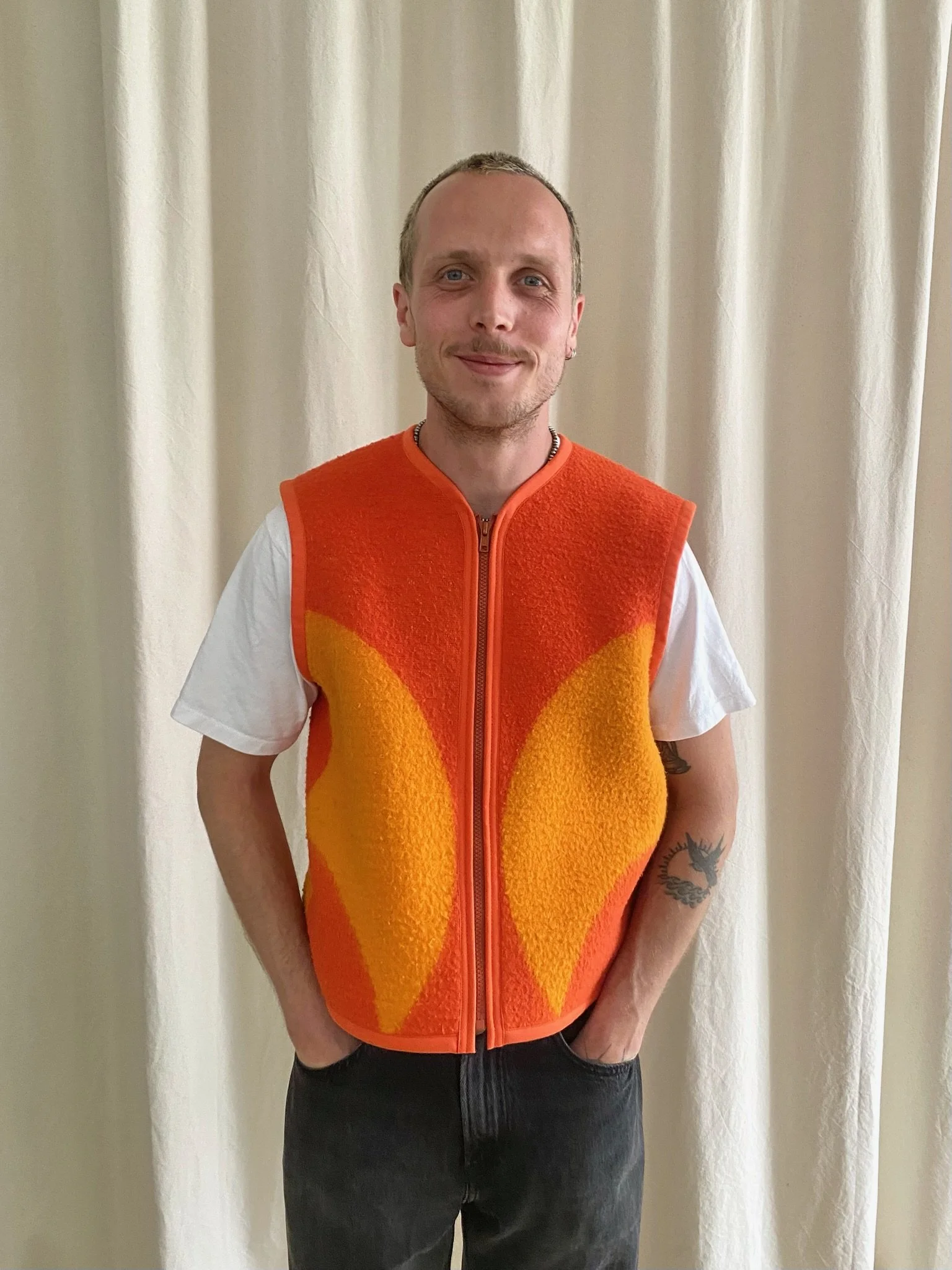 Gilet sans manche - orange