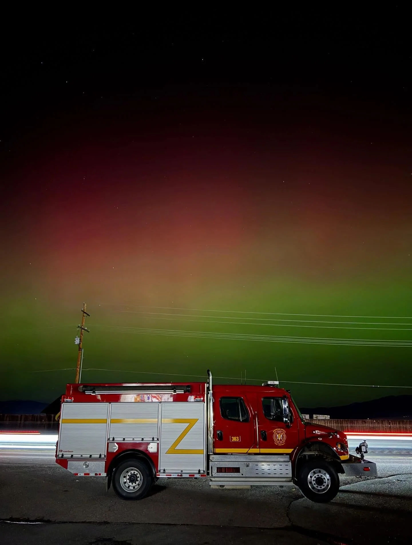 The Northern Lights put on a show tonight!