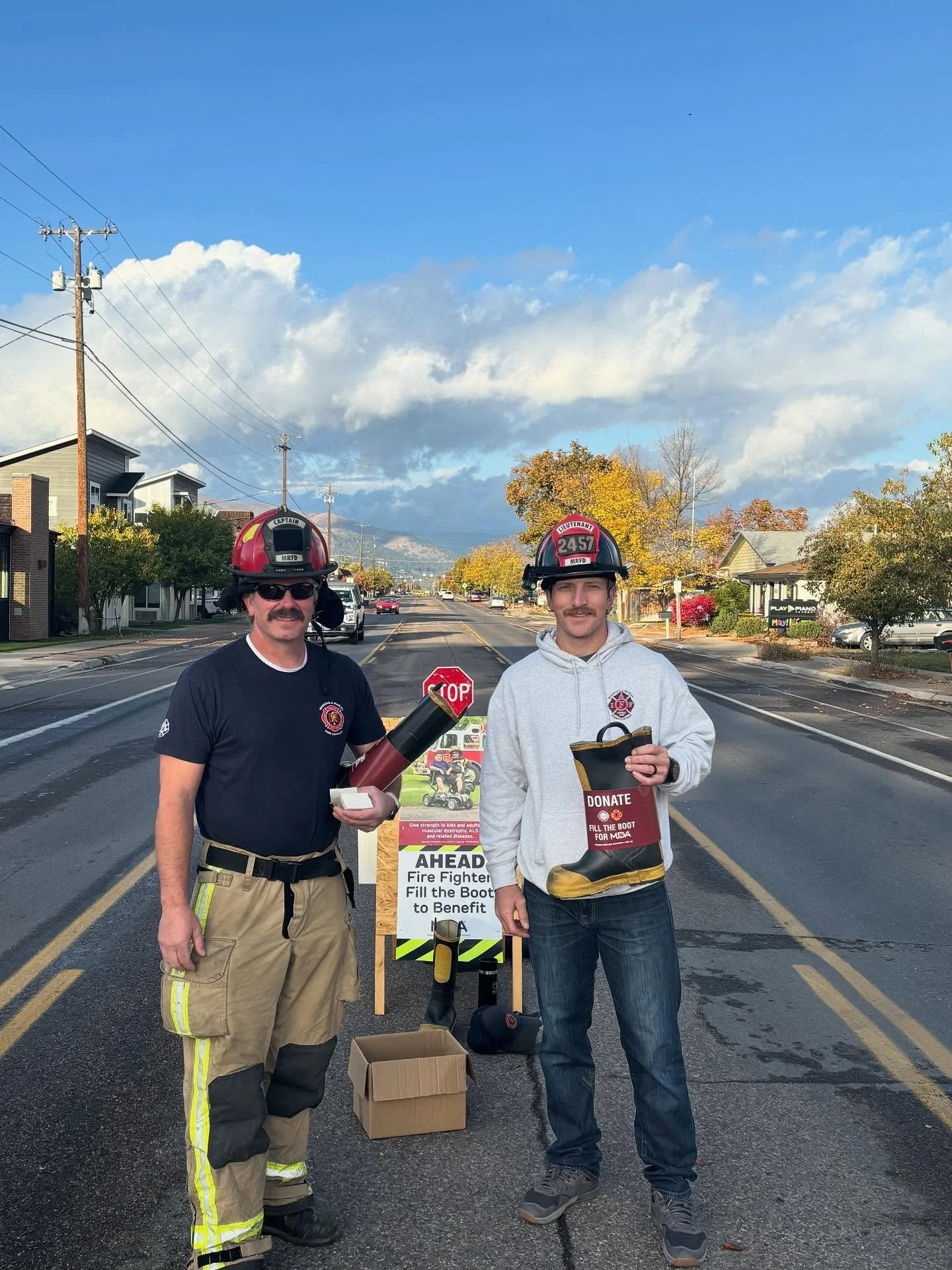 Thank you to everyone who donated and helped us raise over $12,500 for the Muscular Dystrophy Association!!! @mdaofmontana @mdaorg #musculardystrophy #mda #fundraiser #thankyou #missoularuralfirefighters #mrfd #filltheboot