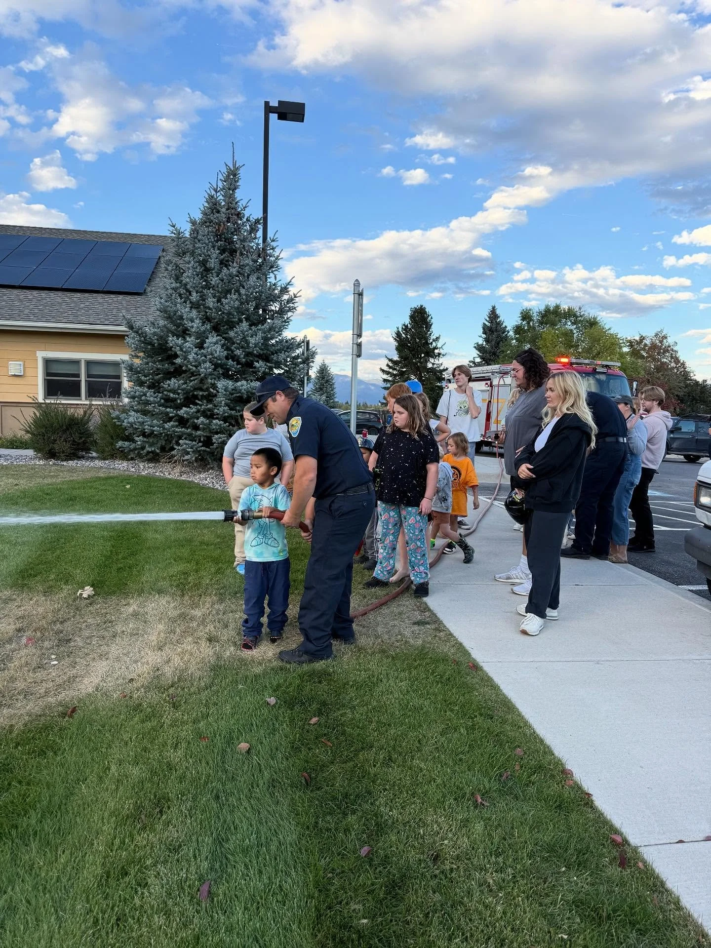 Thanks for having us out over the weekend @watsonchildrensshelter and to @wsfpco for setting up the event! #firetruck #dalmation #firefighters #mrfd #missoularuralfirefighters