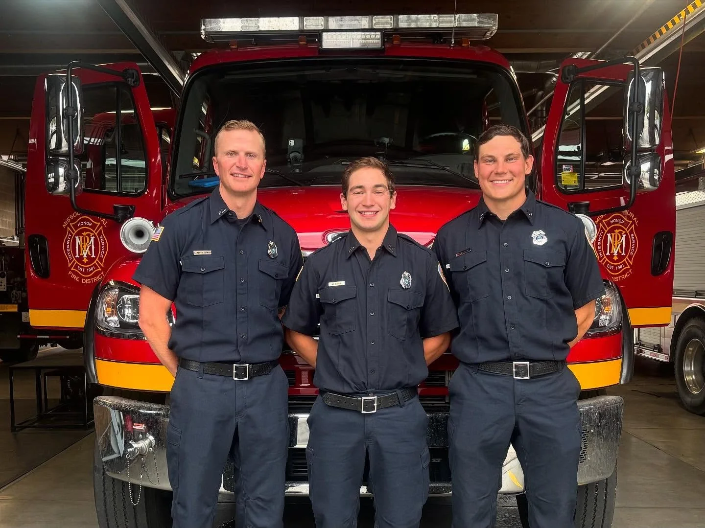 We&rsquo;d like to welcome our three newest firefighters to the Missoula Rural family and the greatest profession in the world! Congrats FF Ostman, FF Goodin, and FF Graves!