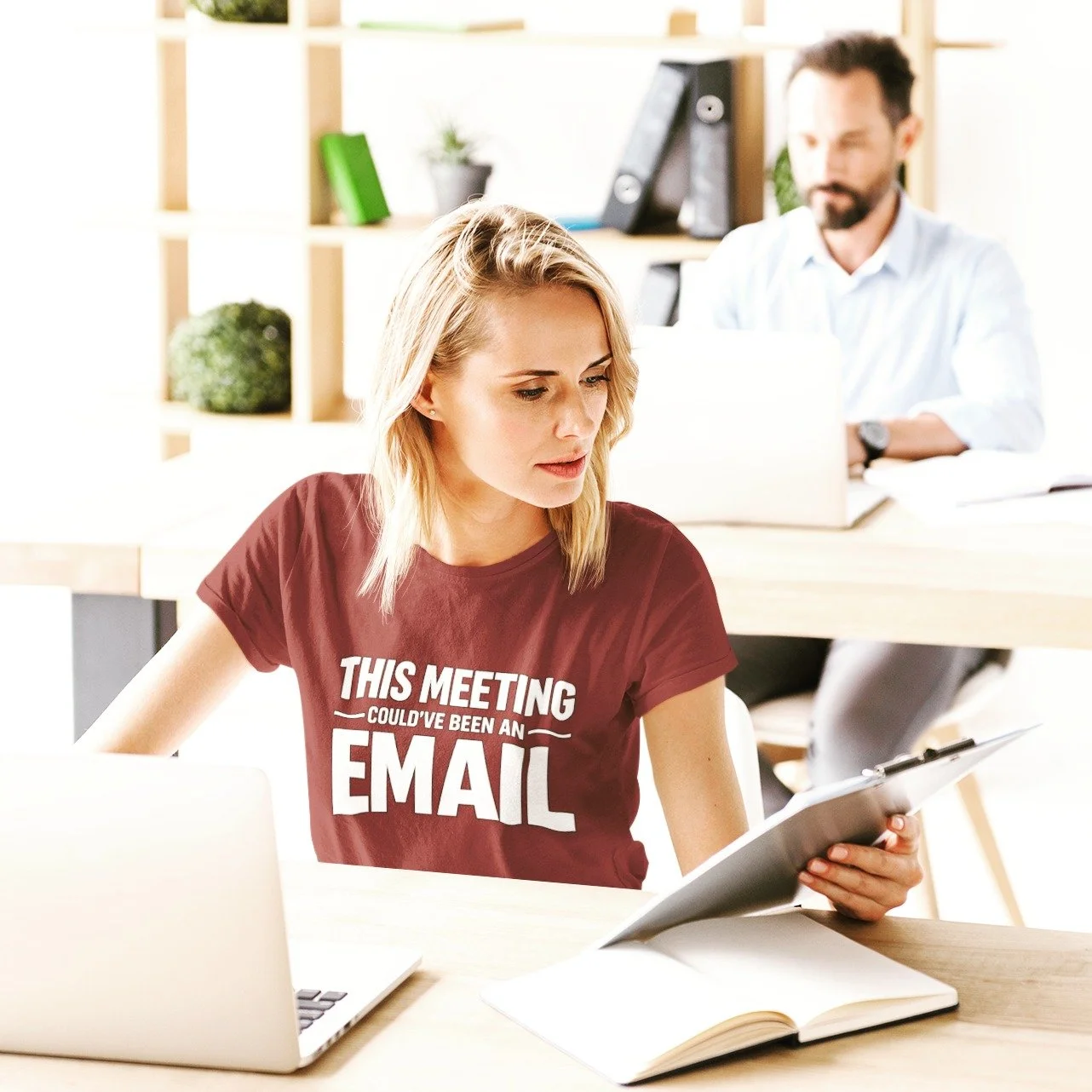 We&rsquo;ve ALL been there&hellip;

&ldquo;This meeting could&rsquo;ve been an email.&rdquo; 💀

Our newest sarcastic office tee is officially live &mdash; perfect for surviving pointless meetings, Zoom calls, and corporate chaos.

Grab yours now 👇
