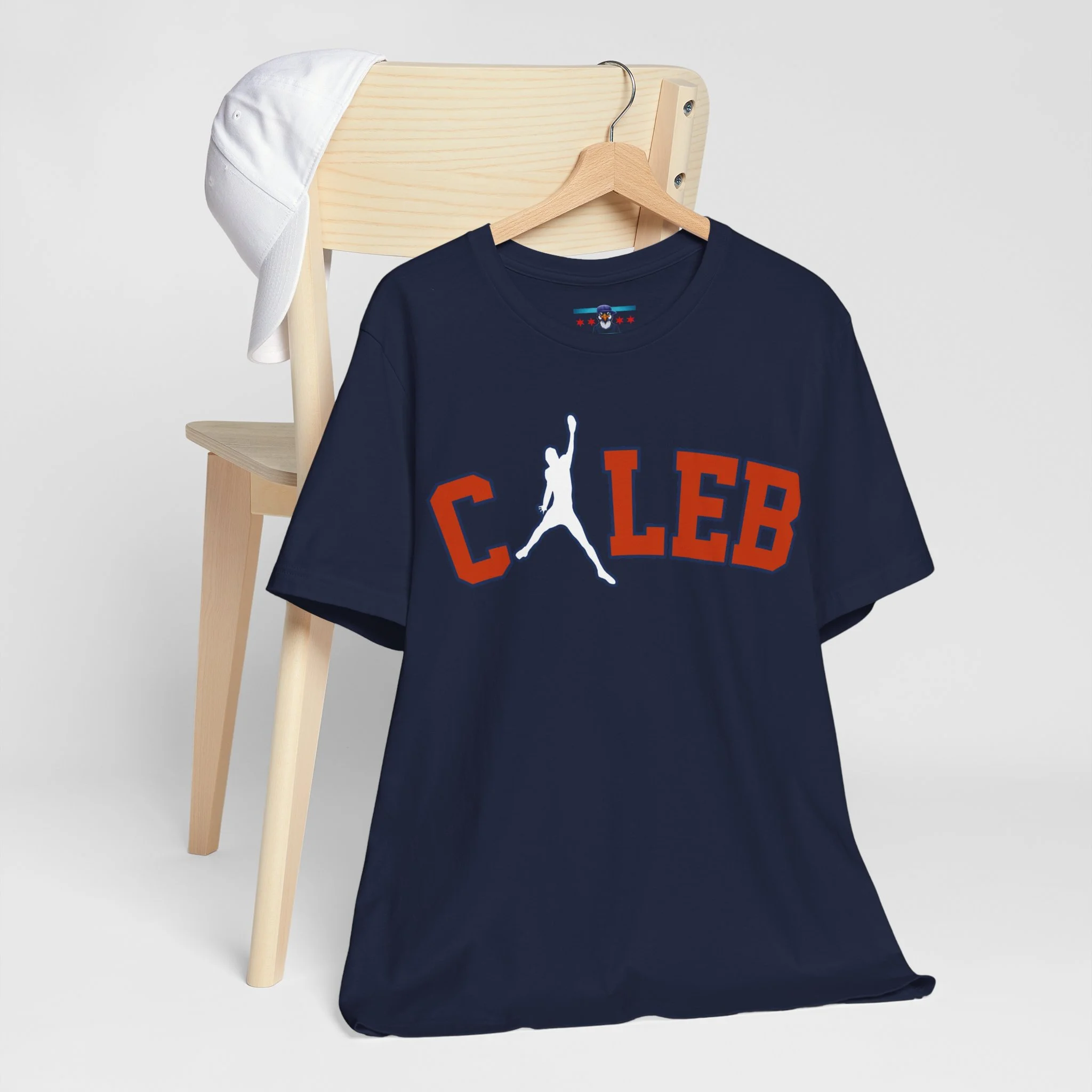Caleb Jump Throw Chicago Football Shirt