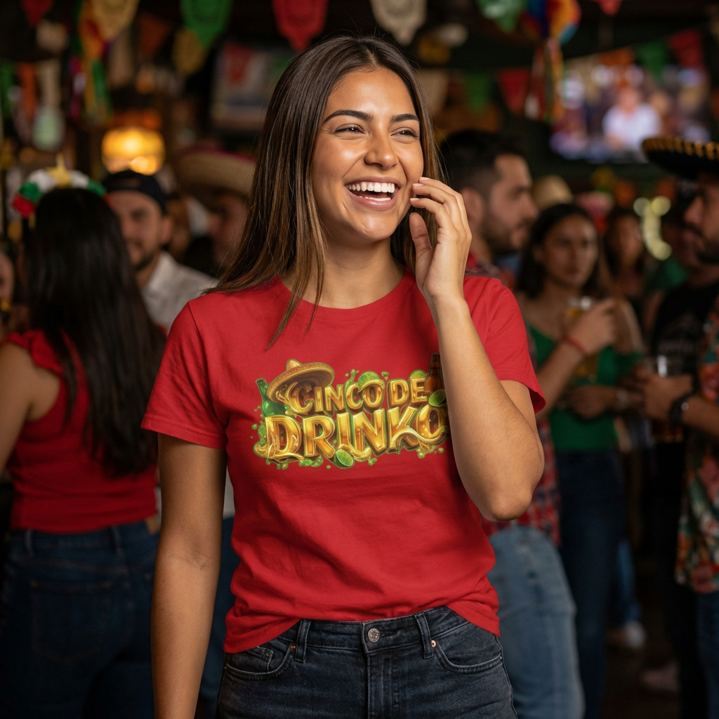 Cinco De Drinko Shirt, Funny Cinco De Mayo Shirt, Tequila Party Shirt, Fiesta Mexicana Tee, May 5th Drinking Shirt, Lets Fiesta Shirt
