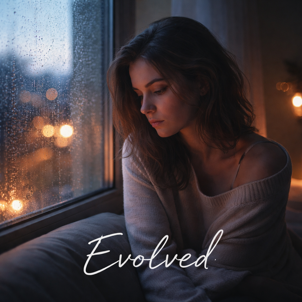 Custom album cover artwork designed for a personalized song based on a real story