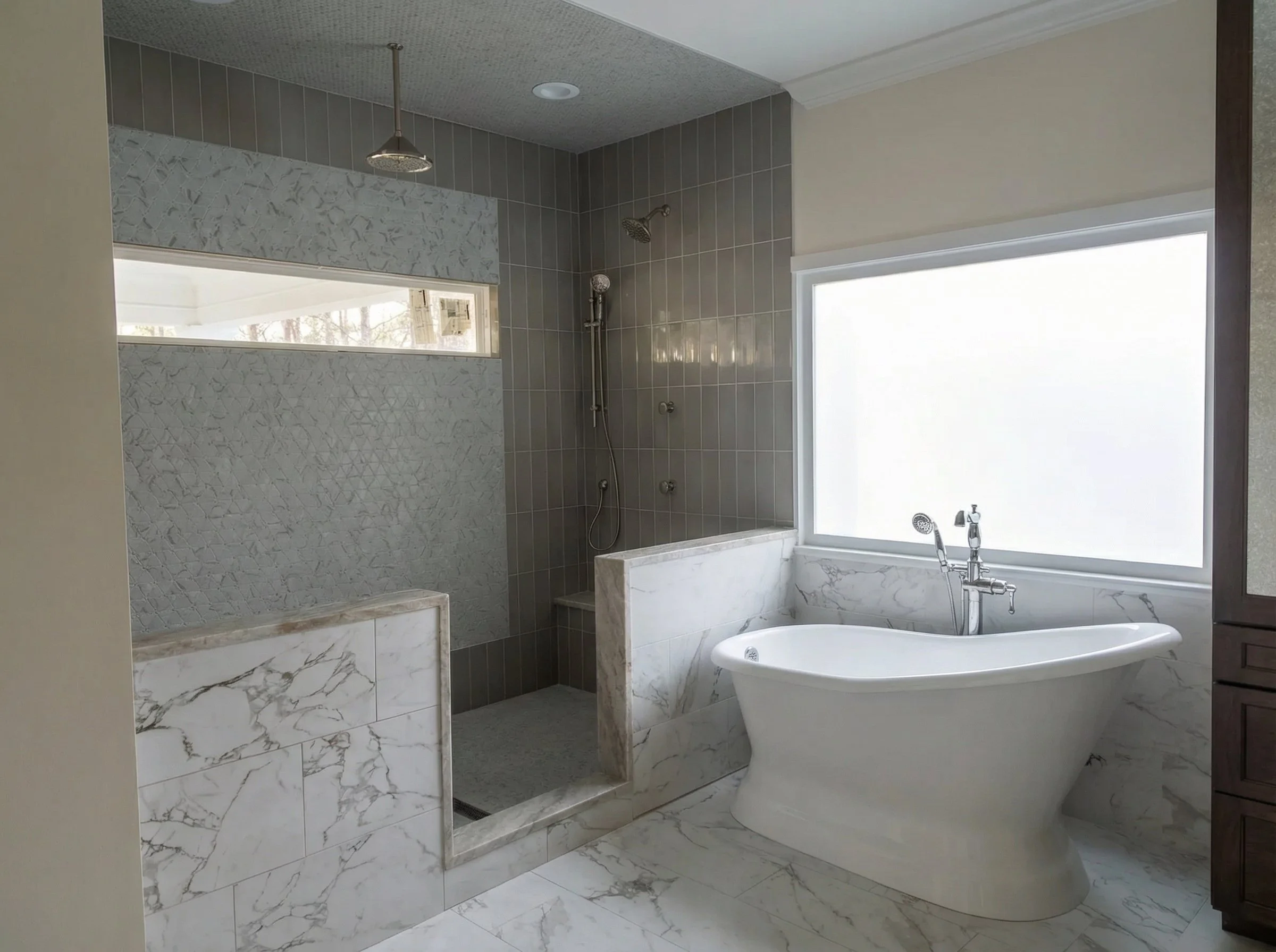 custom bathroom tile remodel Atlanta GA