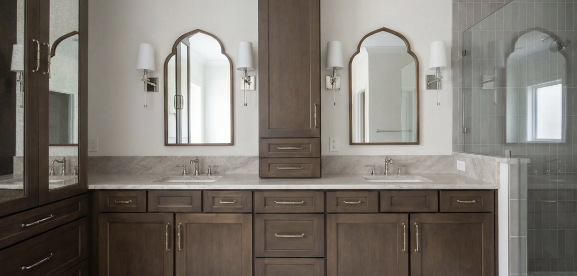Modern bathroom renovation Newnan GA