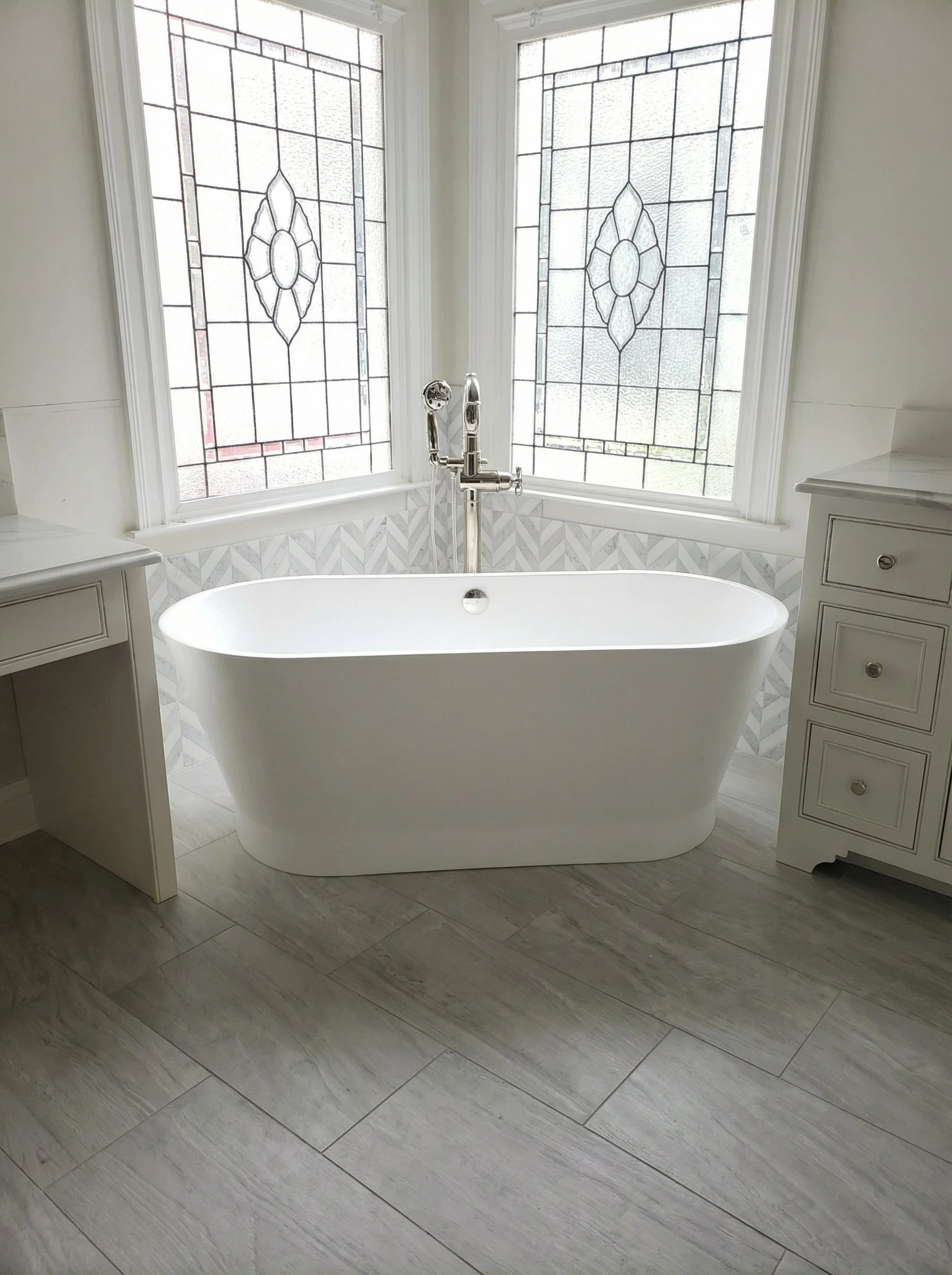 custom bathroom tile remodel Atlanta GA