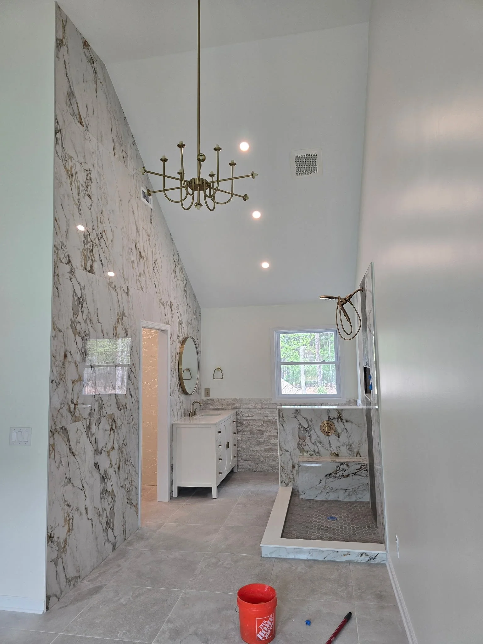 custom bathroom tile remodel Atlanta GA