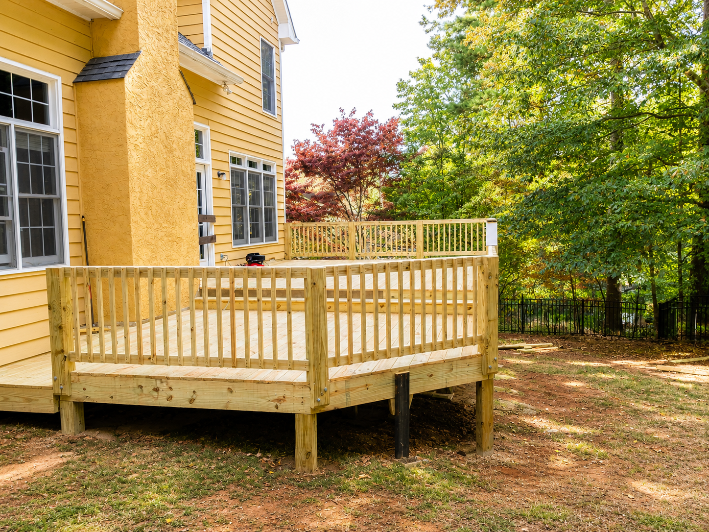 Luxury deck remodel, Newnan Georgia