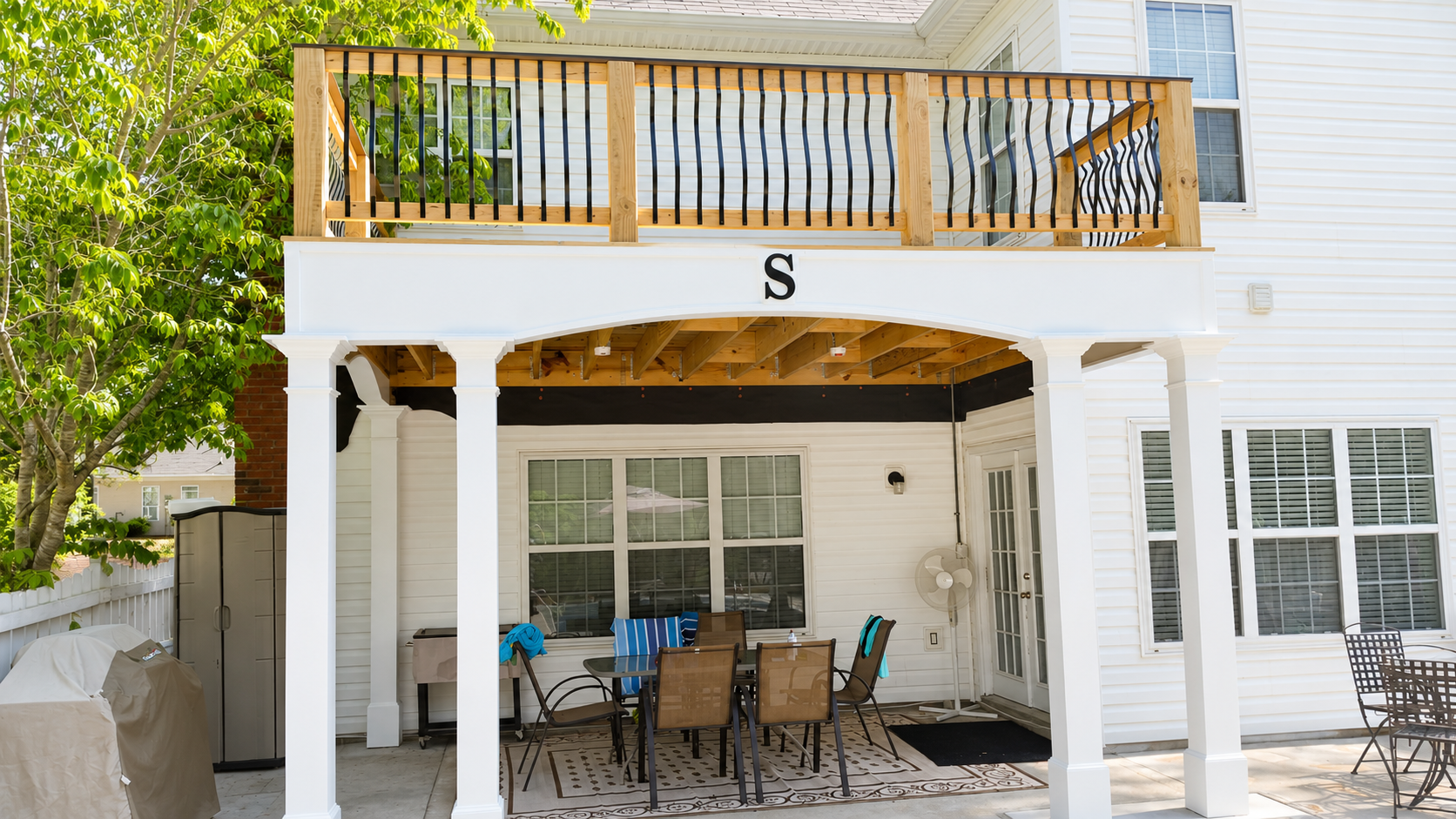 Luxury deck remodel, Newnan Georgia
