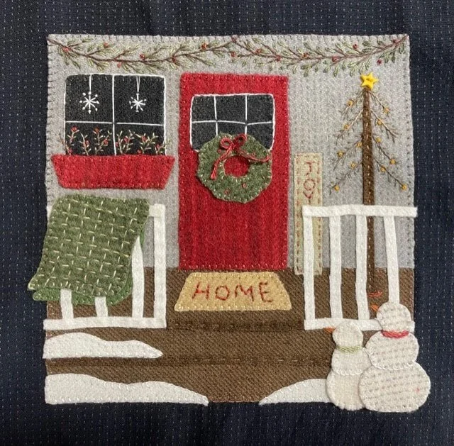 Front Porch Holidays Digital Pattern