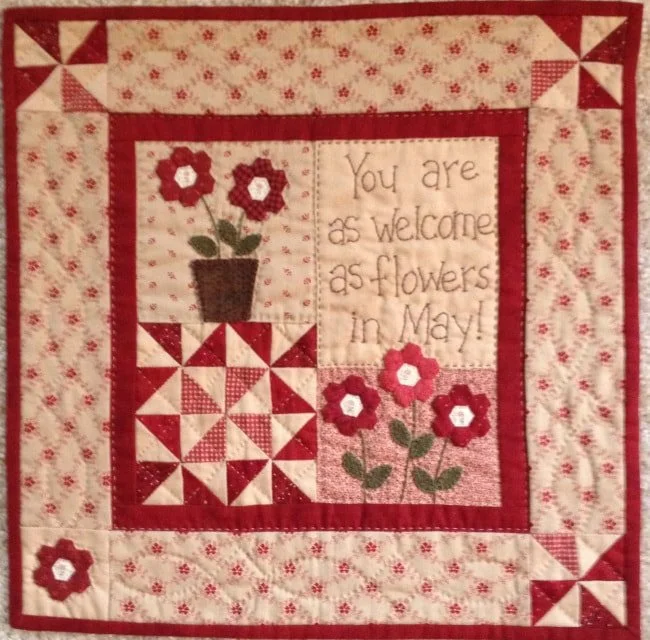 Little Red Nine Digital Pattern