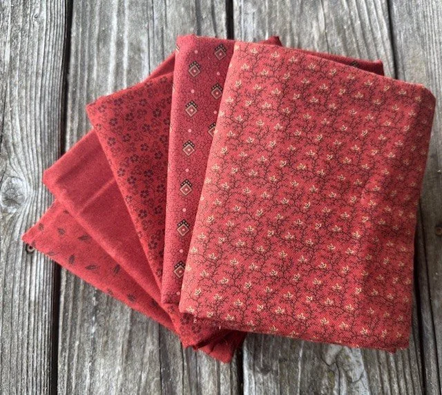 Bundle of 5 Rust One-Yard Cuts