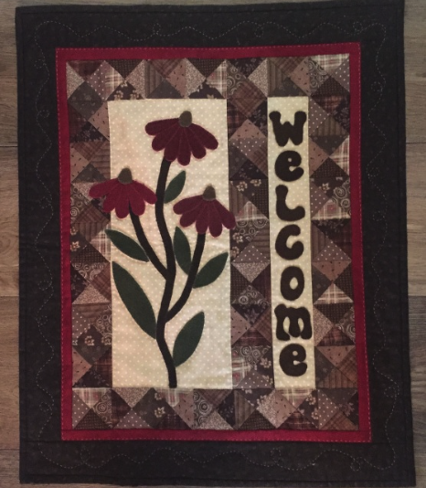 Wool Coneflower Welcome Pattern