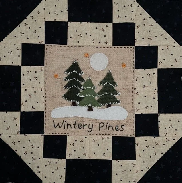 Favorite Things Block #3 (Wintery Pines)