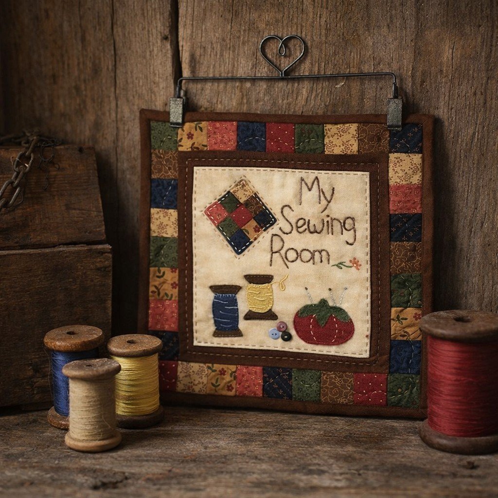 My Sewing Room Mini Quilt