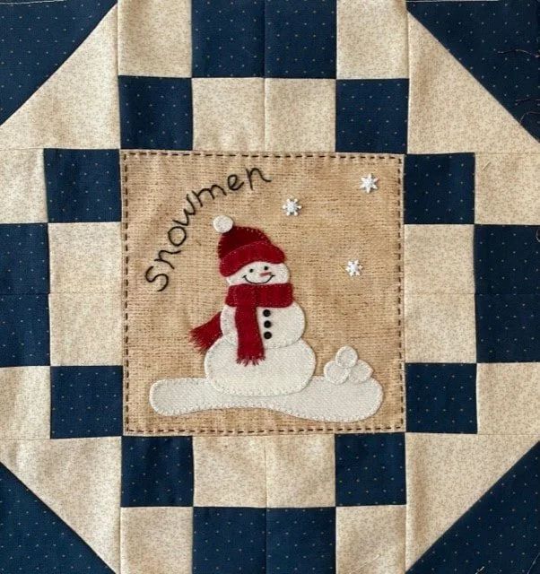 Favorite Things Block #1 (Snowmen)