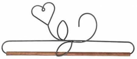 12" Quilt Hanger with Heart and Leaves