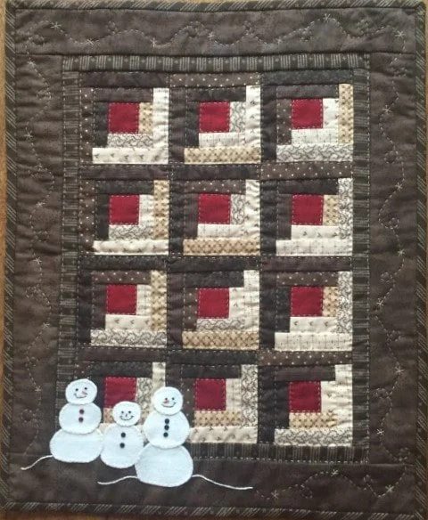 Winter at the Cabin Digital Pattern