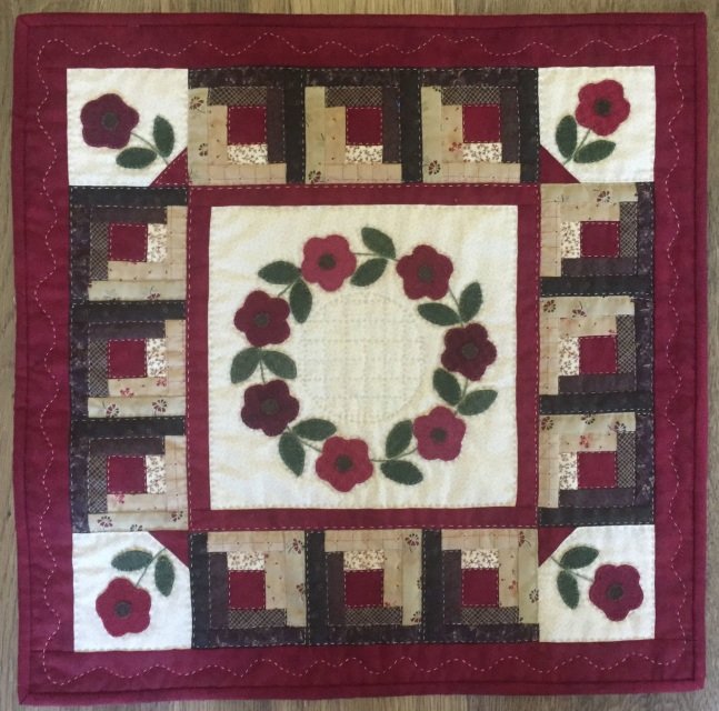 Around the Cabin finished quilt