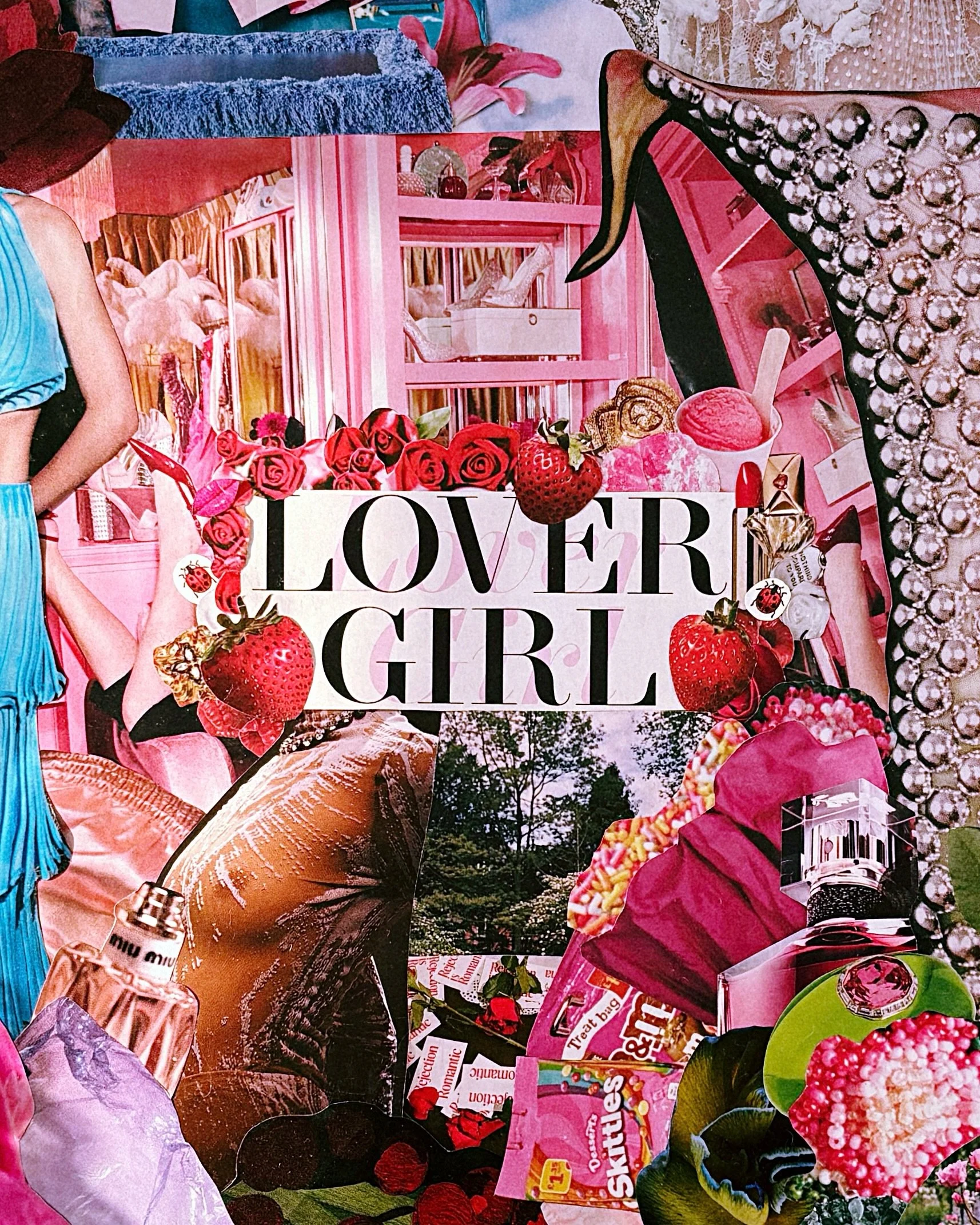 🌹🍓💋just a lover girl💋🍓🌹

#collageartist #girlyart #nostalgicart #dtlaartist #losangelesartist