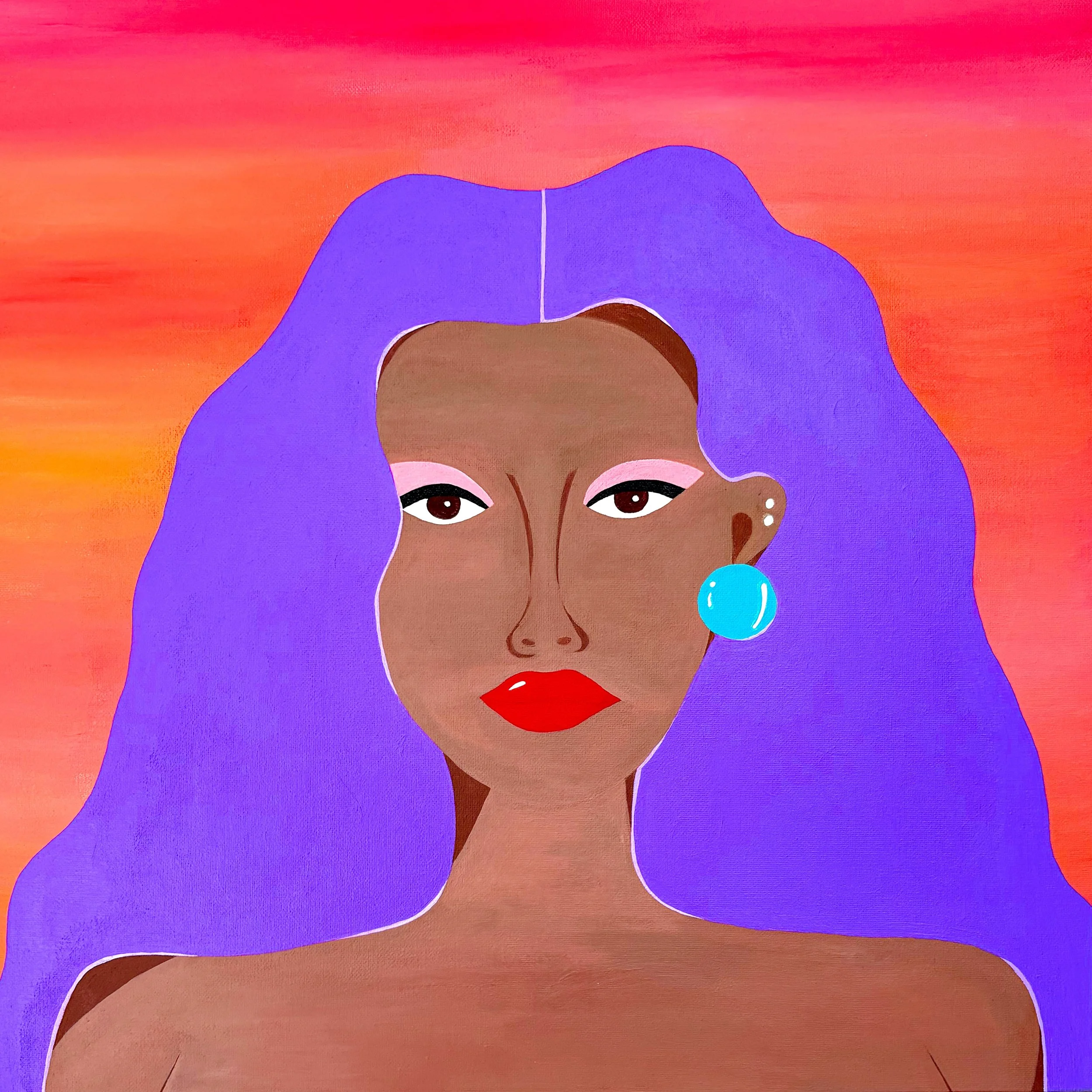 Acrylic on Canvas, 20in x 20in - Spring 2026