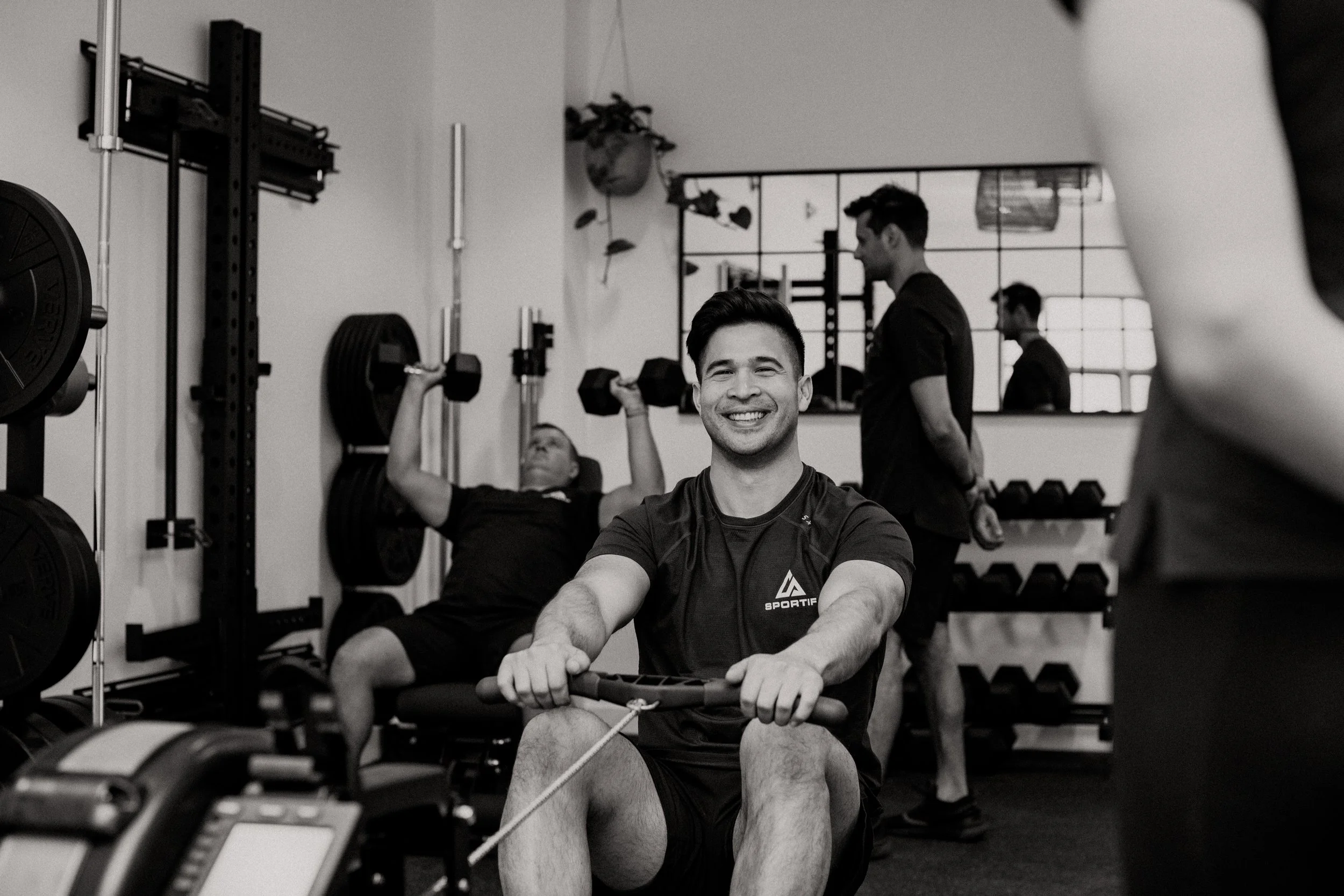 Small group personal training session at Sportif PT Mosman studio