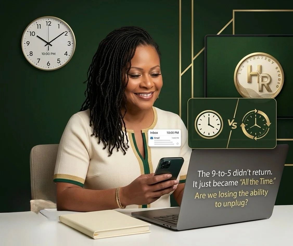 🕒 The 9-to-5 didn&rsquo;t return. It just became &ldquo;All the Time.&rdquo;
We were told that the &ldquo;Return to Office&rdquo; would restore the boundaries of the traditional workday.

The 9-to-5 hasn&rsquo;t just changed; it&rsquo;s being replac