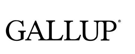 Gallup logo in black on a white background.