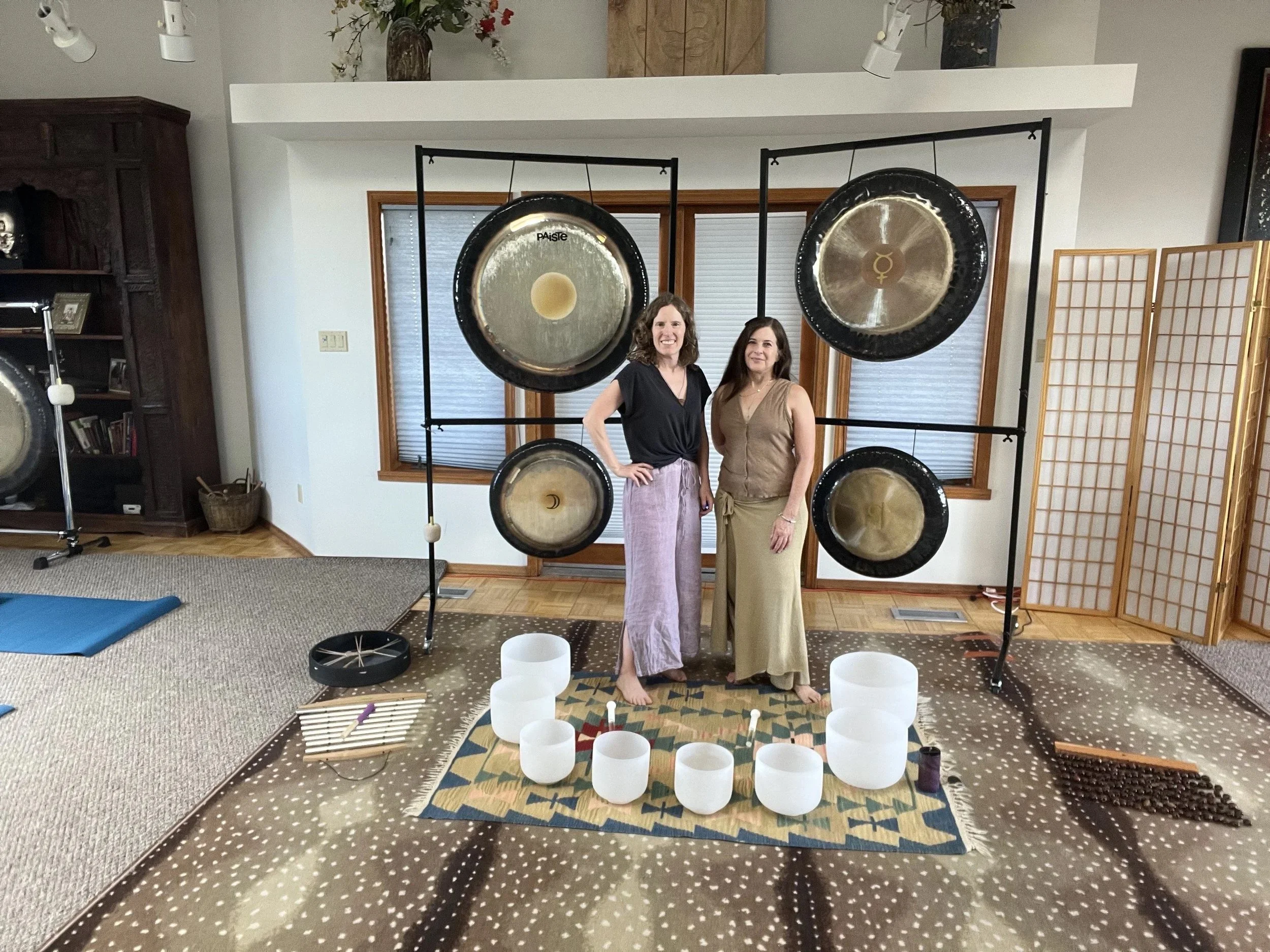 Sound bath and energy healing session
