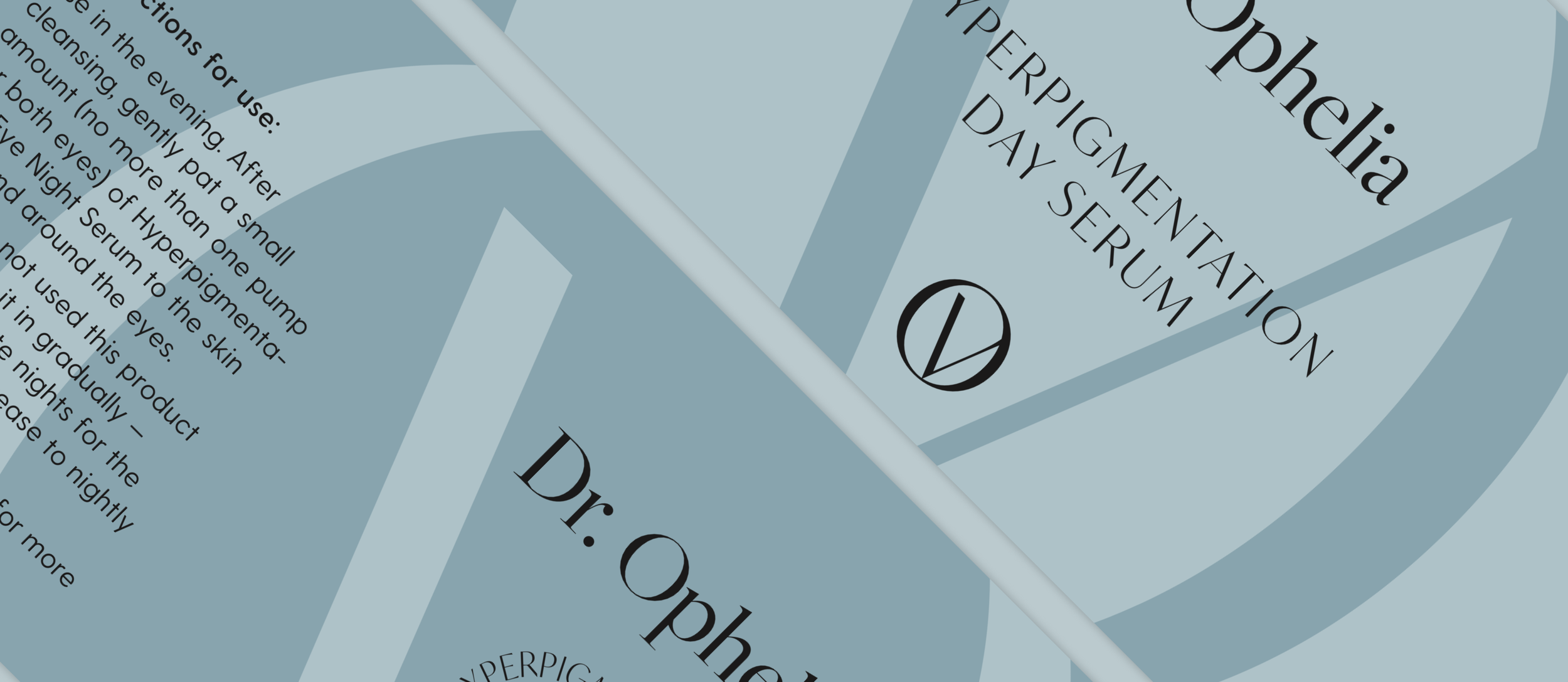 Packaging refinement and presentation design for Dr Ophelia health and wellness brand