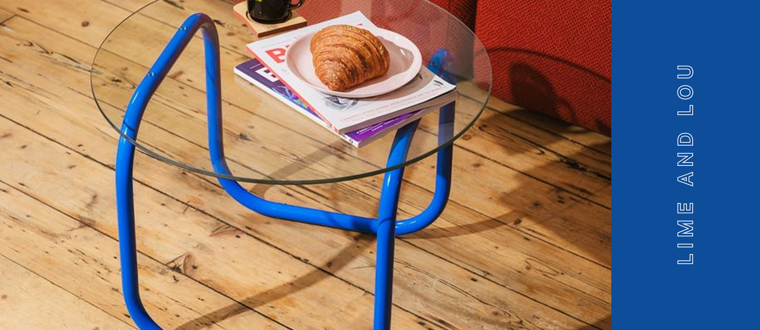 Lime & Lou visual identity and digital design with expressive colour palettes, modern interiors and curated lifestyle products.