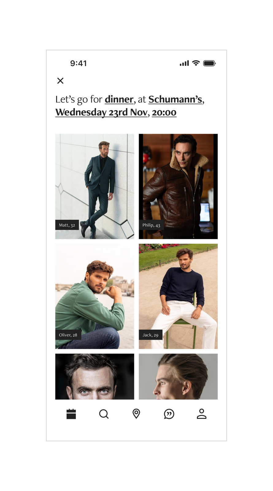 Nora Aron digital branding by Rain, featuring mobile app design, editorial layouts and investor-facing visual storytelling.