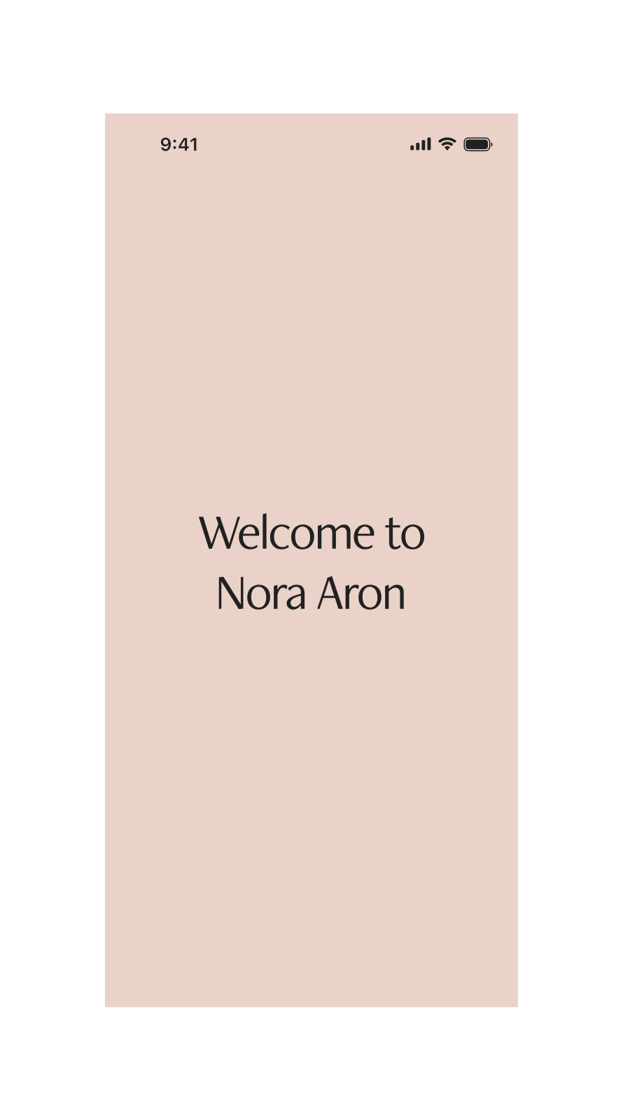 Nora Aron digital branding by Rain, featuring mobile app design, editorial layouts and investor-facing visual storytelling.