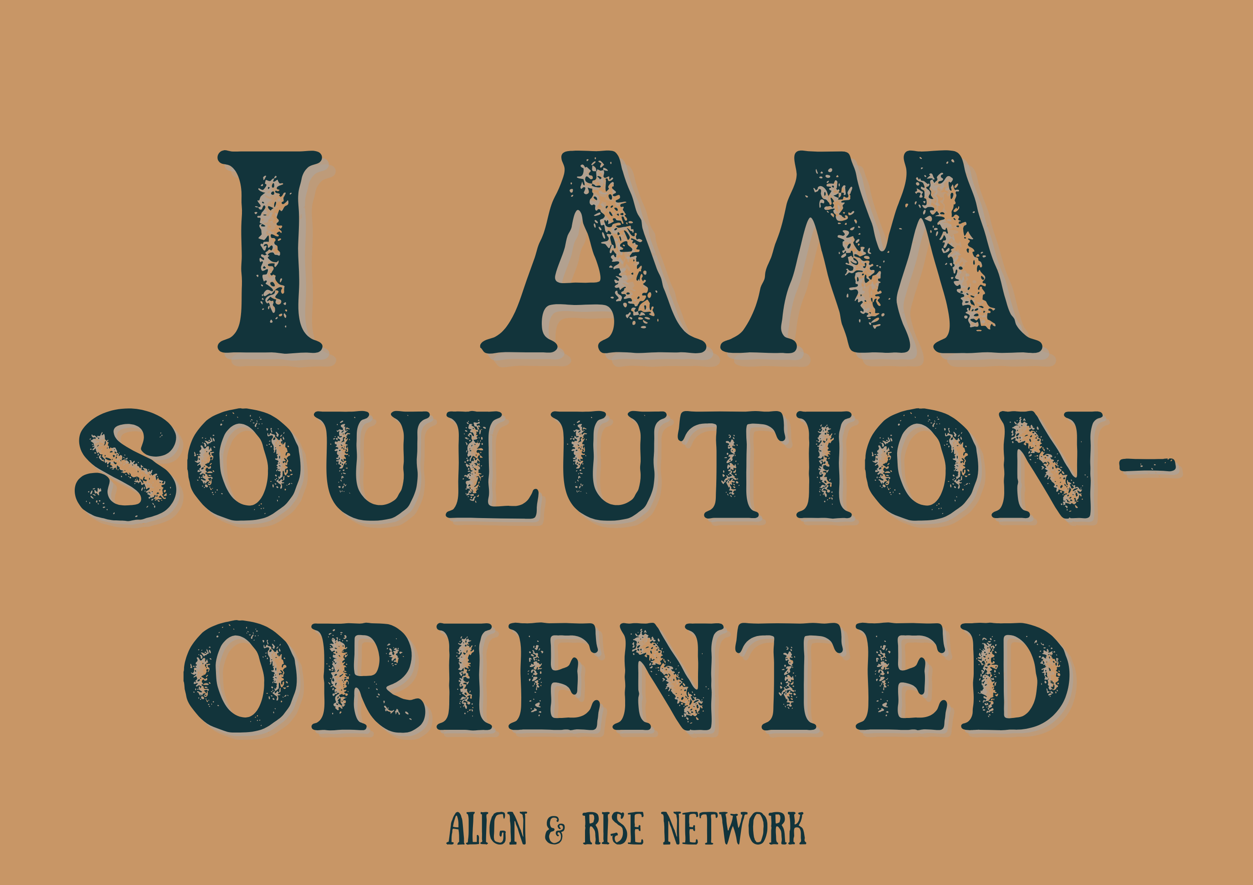 I AM SOLUTION ORIENTED - A&R Cards