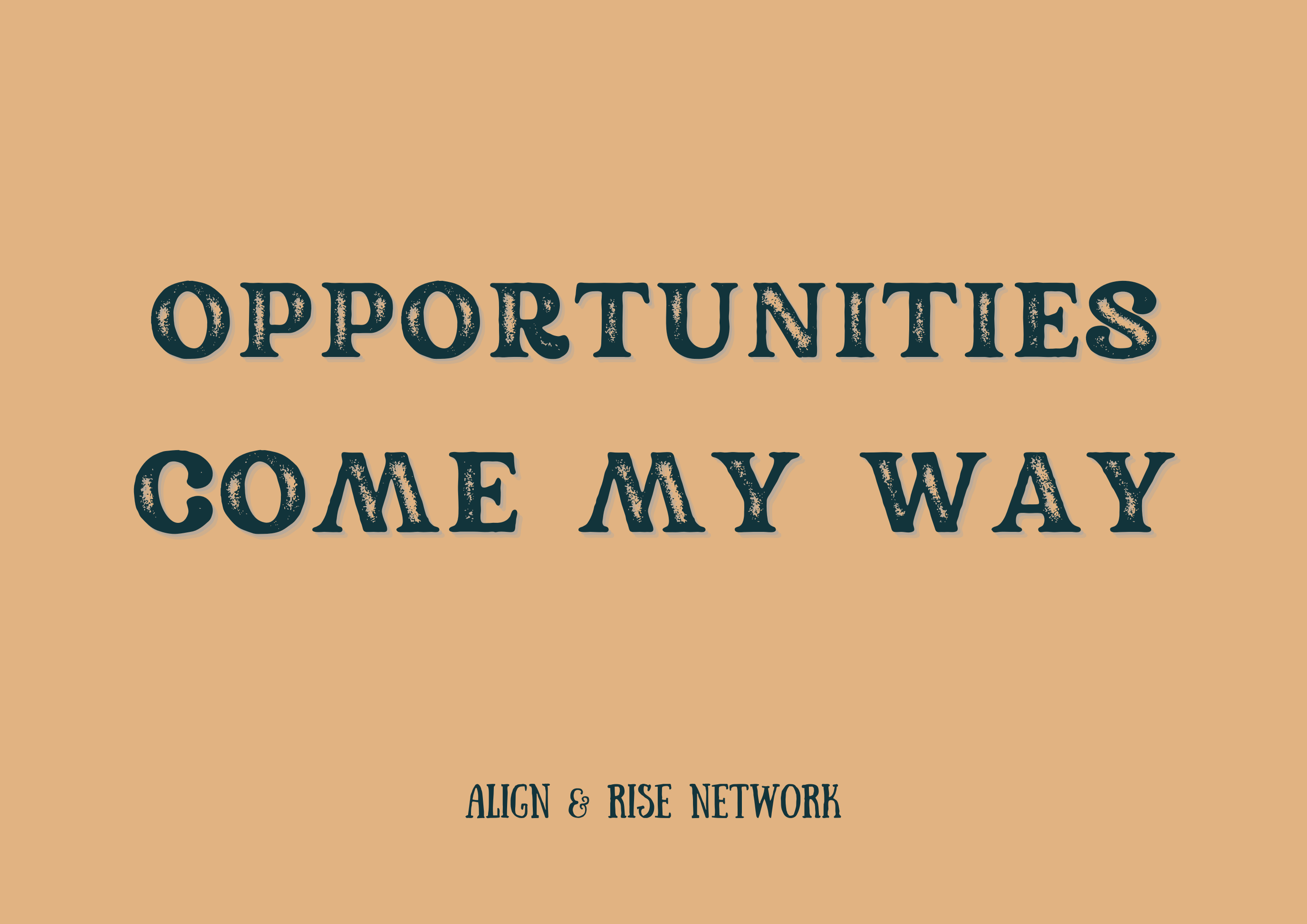 OPPORTUNITIES - A&R Cards