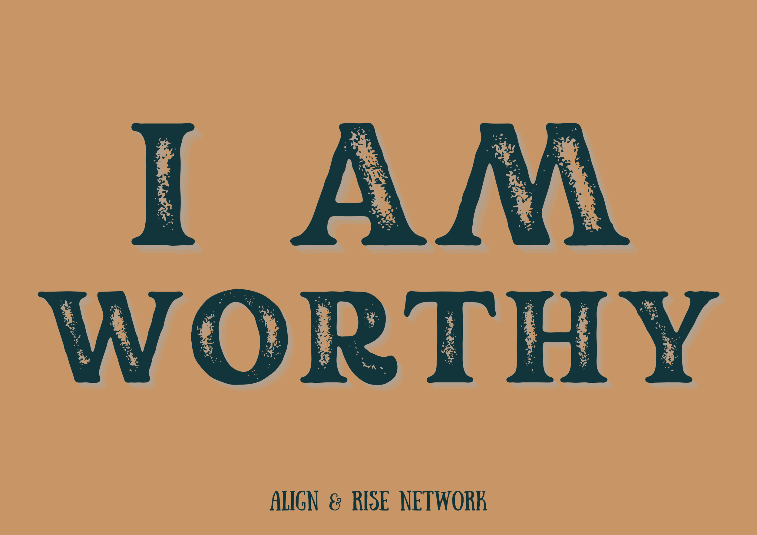 I AM WORTHY - A&R Cards