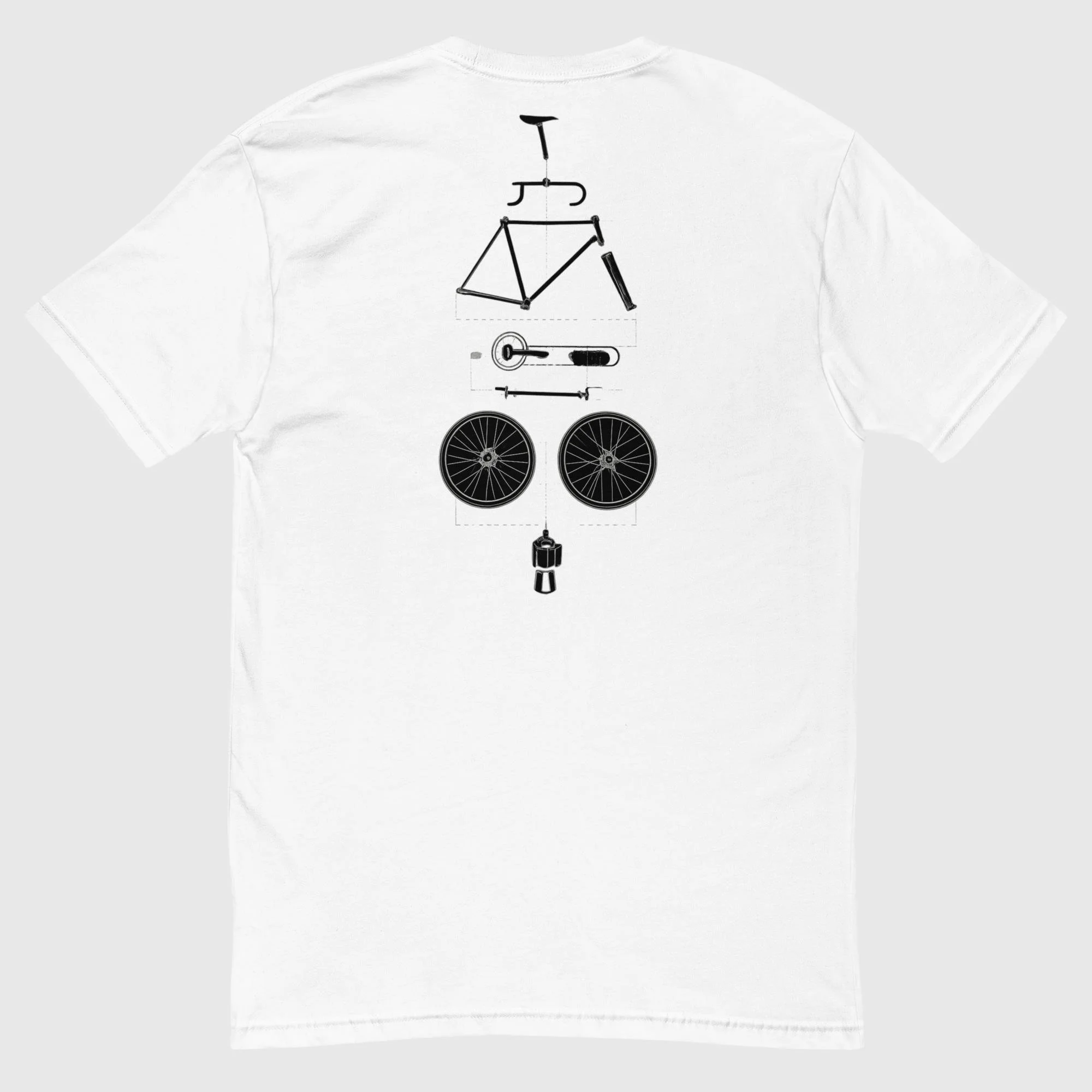 Deconstructed Bicycle T-Shirt