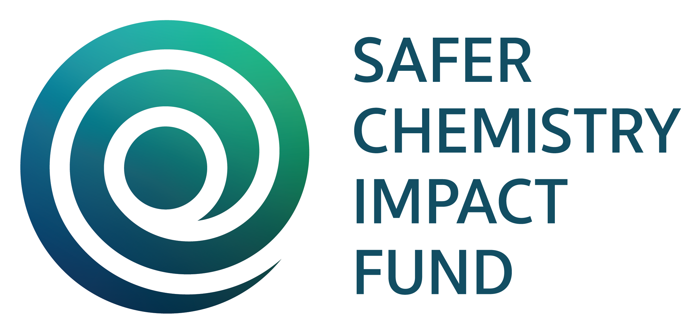 Logo with concentric circles in green and blue gradient on the left and bold text on the right that reads "Climate Alliance".