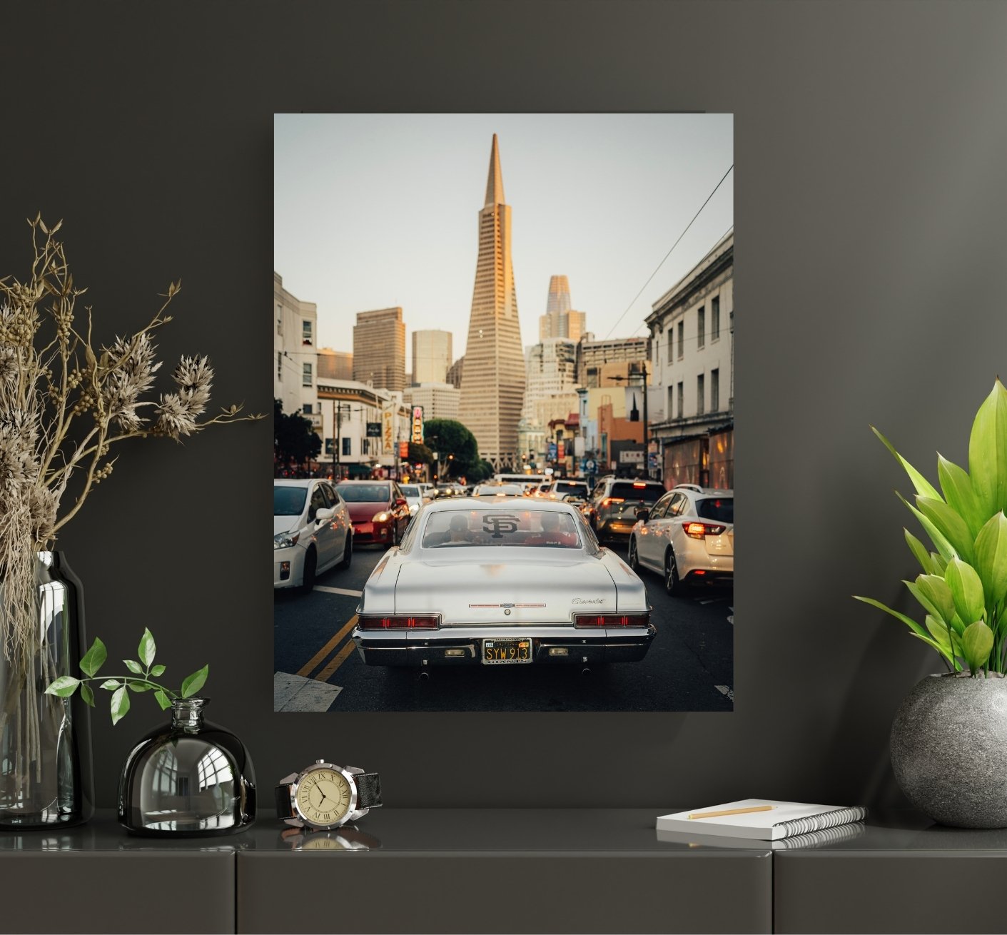 A photo showing one of the prints in the store